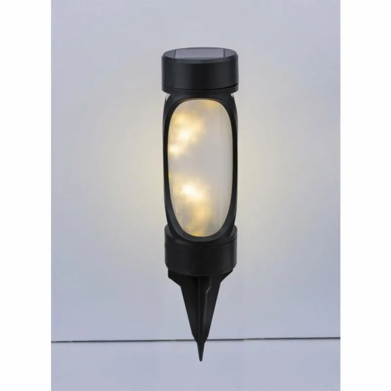 Luminaires Globo Lighting Lampe solaire Globo FRITT LED Noir, 1 lumière, Changeur de couleurs