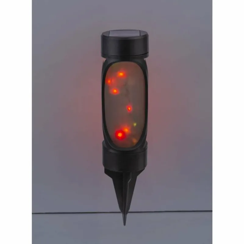 Luminaires Globo Lighting Lampe solaire Globo FRITT LED Noir, 1 lumière, Changeur de couleurs