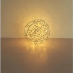 Luminaires Globo Lighting lampe solaire Globo LED Argenté, 30 lumières