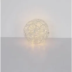 Luminaires Globo Lighting lampe solaire Globo LED Argenté, 30 lumières