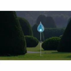 Luminaires Globo Lighting lampe solaire Globo LED Argenté, 1 lumière