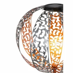 Lampes À Boules-Luminaires Globo Lighting lampe solaire Globo LED Argenté, 1 lumière
