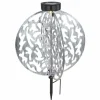 Lampes À Boules-Luminaires Globo Lighting lampe solaire Globo LED Argenté, 1 lumière
