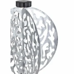 Lampes À Boules-Luminaires Globo Lighting lampe solaire Globo LED Argenté, 1 lumière