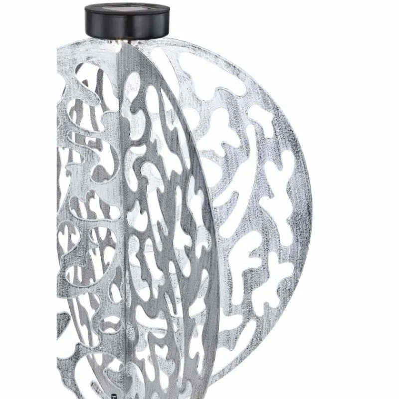 Lampes À Boules-Luminaires Globo Lighting lampe solaire Globo LED Argenté, 1 lumière