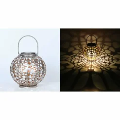 Luminaires Globo Lighting lampe solaire Globo LED Argenté, 1 lumière