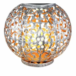 Luminaires Globo Lighting lampe solaire Globo LED Argenté, 1 lumière