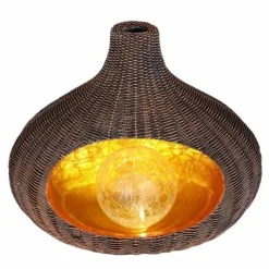 Luminaires Globo Lighting lampe solaire Globo LED Brun, 1 lumière