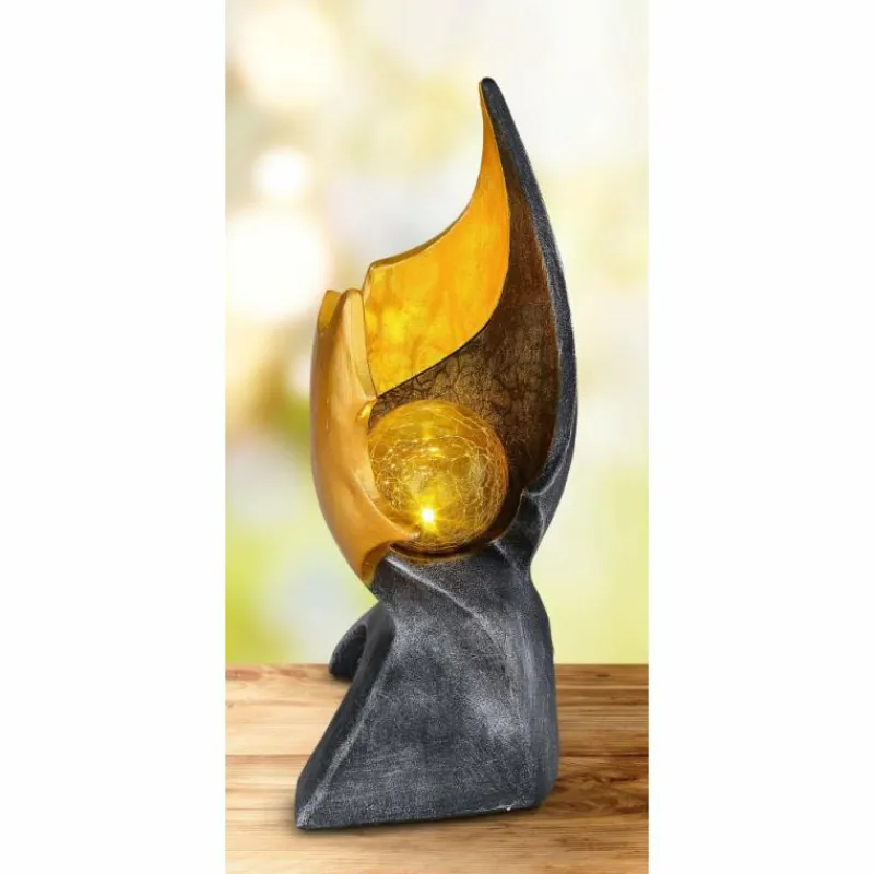 Luminaires Globo Lighting lampe solaire Globo LED Brun, 1 lumière