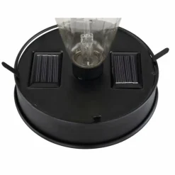 Lampes En Bois-Luminaires Globo Lighting lampe solaire Globo LED Brun, 1 lumière