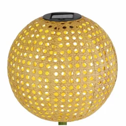 Lampes À Boules-Luminaires Globo Lighting lampe solaire Globo LED Brun, 1 lumière