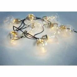 Luminaires Globo Lighting Lampe solaire Globo LED Gris, Argenté, 10 lumières