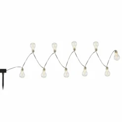 Luminaires Globo Lighting Lampe solaire Globo LED Gris, Argenté, 10 lumières