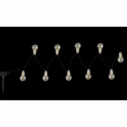 Luminaires Globo Lighting Lampe solaire Globo LED Gris, Argenté, 10 lumières