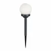 Lampes À Boules-Luminaires Globo Lighting lampe solaire Globo LED Gris, 1 lumière