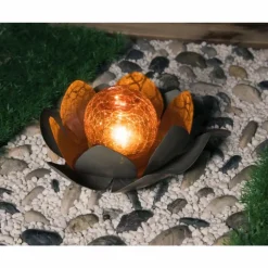 Luminaires Globo Lighting lampe solaire Globo LED Gris, 1 lumière