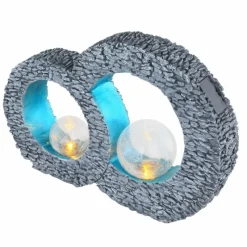 Luminaires Globo Lighting lampe solaire Globo LED Gris, 2 lumières