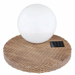 Lampes À Boules-Luminaires Globo Lighting lampe solaire Globo LED Gris, 1 lumière