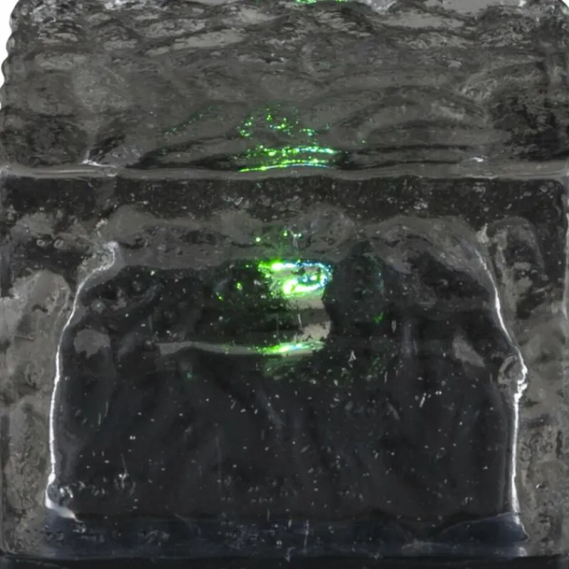 Luminaires Rustiques-Luminaires Globo Lighting Lampe solaire Globo LED Noir, Transparent, 1 lumière, Changeur de couleurs