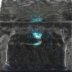 Luminaires Rustiques-Luminaires Globo Lighting Lampe solaire Globo LED Noir, Transparent, 1 lumière, Changeur de couleurs