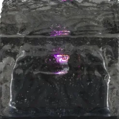 Luminaires Rustiques-Luminaires Globo Lighting Lampe solaire Globo LED Noir, Transparent, 1 lumière, Changeur de couleurs