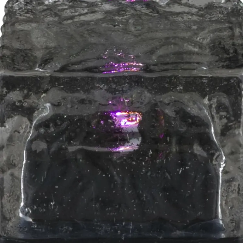 Luminaires Rustiques-Luminaires Globo Lighting Lampe solaire Globo LED Noir, Transparent, 1 lumière, Changeur de couleurs