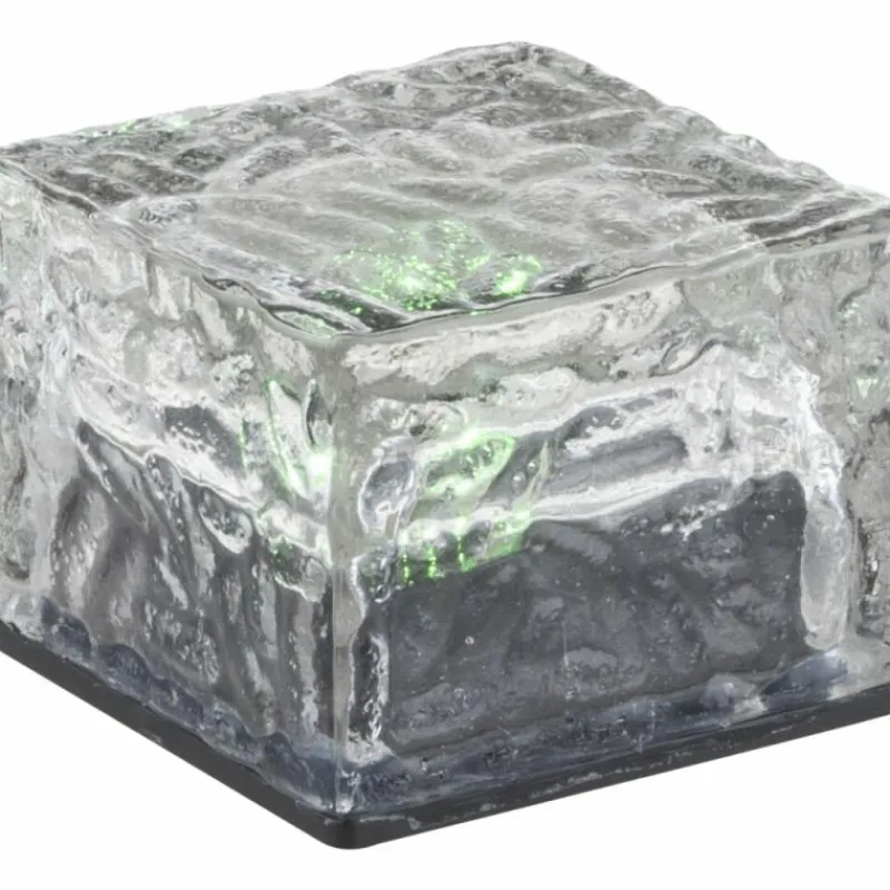 Luminaires Rustiques-Luminaires Globo Lighting Lampe solaire Globo LED Noir, Transparent, 1 lumière, Changeur de couleurs