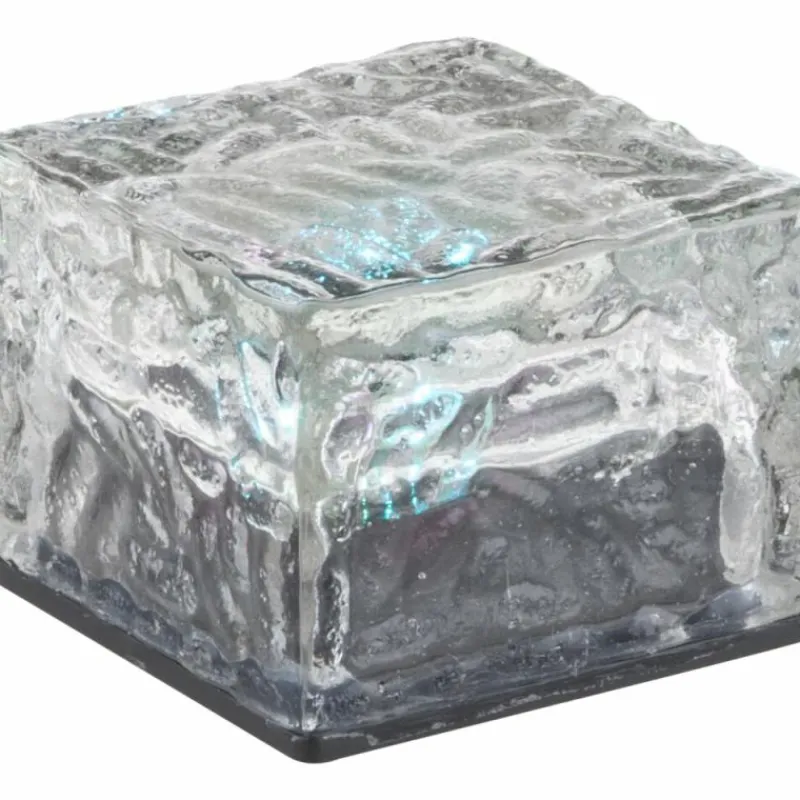 Luminaires Rustiques-Luminaires Globo Lighting Lampe solaire Globo LED Noir, Transparent, 1 lumière, Changeur de couleurs