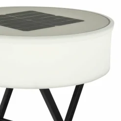 Luminaires Globo Lighting lampe solaire Globo LED Noir, 10 lumières, Télécommandes, Changeur de couleurs