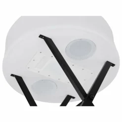 Luminaires Globo Lighting lampe solaire Globo LED Noir, 10 lumières, Télécommandes, Changeur de couleurs