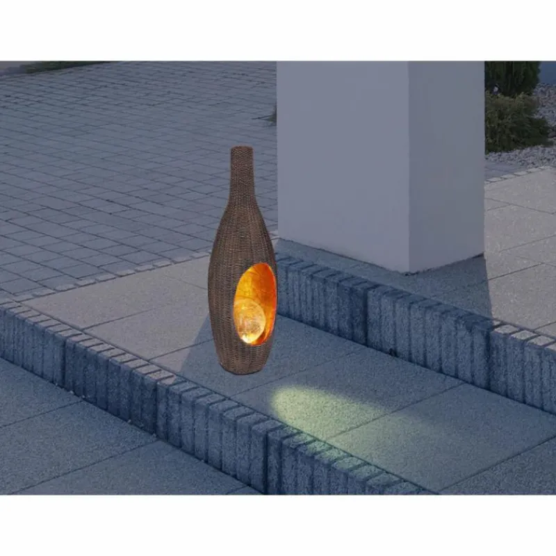 Luminaires Globo Lighting lampe solaire Globo LED Noir, 1 lumière