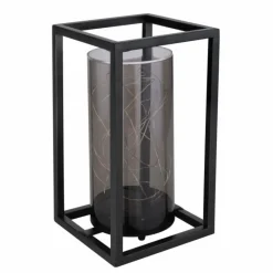 Suspension Verre Fumé-Luminaires Globo Lighting lampe solaire Globo LED Noir, 30 lumières