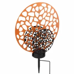 Lampes À Boules-Luminaires Globo Lighting lampe solaire Globo LED Noir, 2 lumières