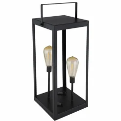 Luminaires Globo Lighting lampe solaire Globo LED Noir, 2 lumières