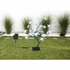 Luminaires Globo Lighting lampe solaire Globo LED Noir, 8 lumières