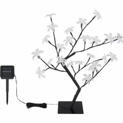 Luminaires Globo Lighting lampe solaire Globo LED Noir, 8 lumières