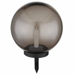Luminaires Rustiques-Luminaires Globo Lighting lampe solaire Globo LED Noir, 1 lumière