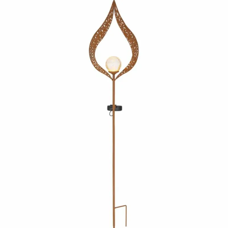 Luminaires Globo Lighting lampe solaire Globo LED Rouille, 1 lumière