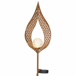 Luminaires Globo Lighting lampe solaire Globo LED Rouille, 1 lumière