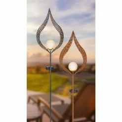 Luminaires Globo Lighting lampe solaire Globo LED Rouille, 1 lumière