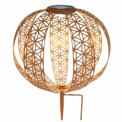 Lampes À Boules-Luminaires Globo Lighting lampe solaire Globo LED Rouille, 1 lumière