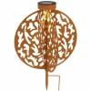 Lampes À Boules-Luminaires Globo Lighting lampe solaire Globo LED Rouille, 1 lumière