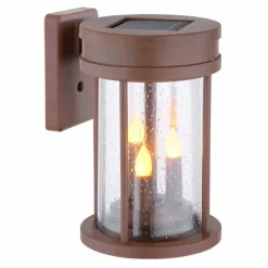 Luminaires Globo Lighting lampe solaire Globo LED Rouille, 3 lumières