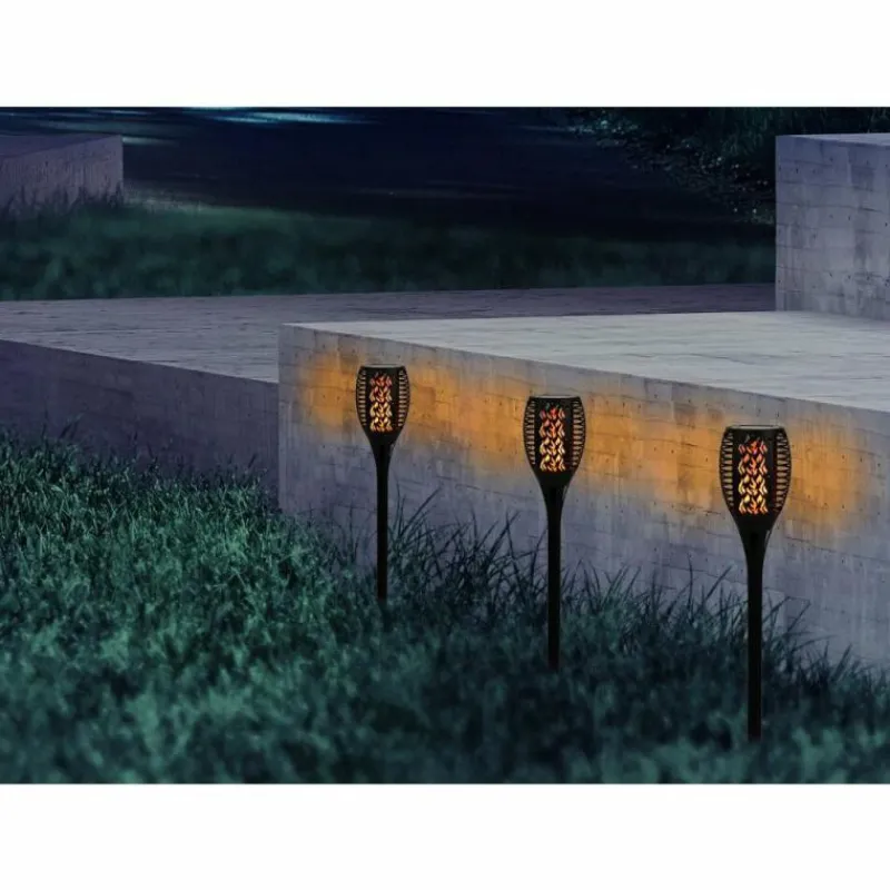 Luminaires Globo Lighting Lampe solaire Globo PITO LED Noir, 36 lumières