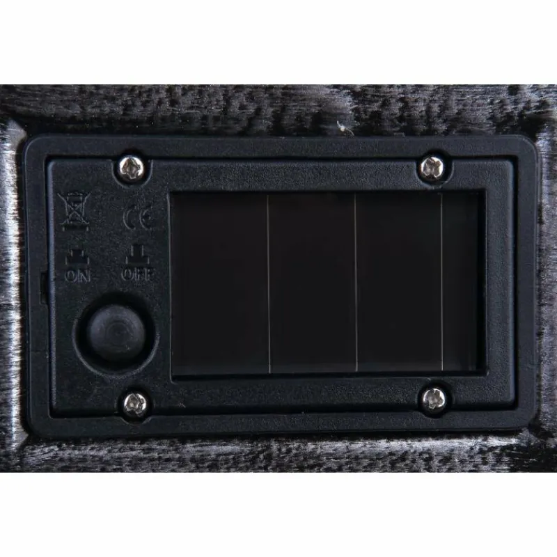 Luminaires Orientaux-Luminaires Globo Lighting Lampe solaire Globo REX LED Argenté, 1 lumière