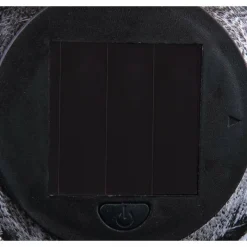 Luminaires Orientaux-Luminaires Globo Lighting Lampe solaire Globo REX LED Argenté, 1 lumière