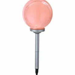 Lampes À Boules-Luminaires Globo Lighting lampe solaire Globo SOLAR LED Argenté, 4 lumières