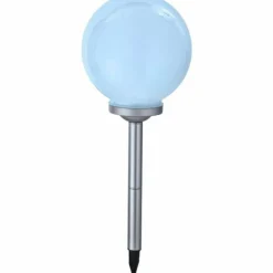 Lampes À Boules-Luminaires Globo Lighting lampe solaire Globo SOLAR LED Argenté, 4 lumières