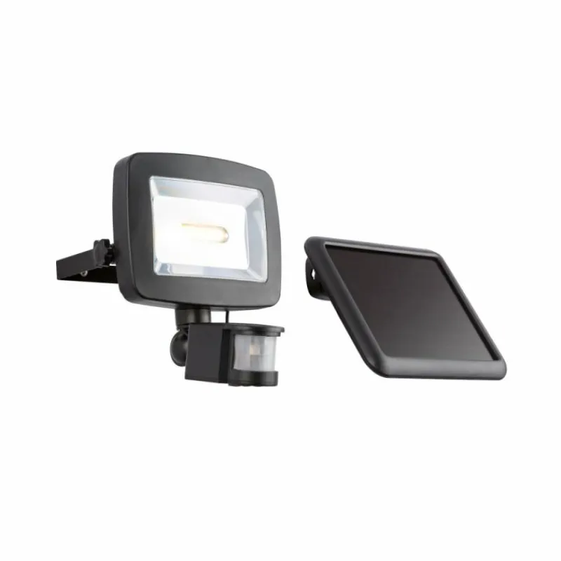 Luminaires Globo Lighting Lampe solaire Globo SOLAR LED Noir, 1 lumière, Détecteur de mouvement