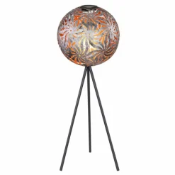 Luminaires Rustiques-Luminaires Globo Lighting lampe solaire Globo SOLAR LED Noir, 1 lumière